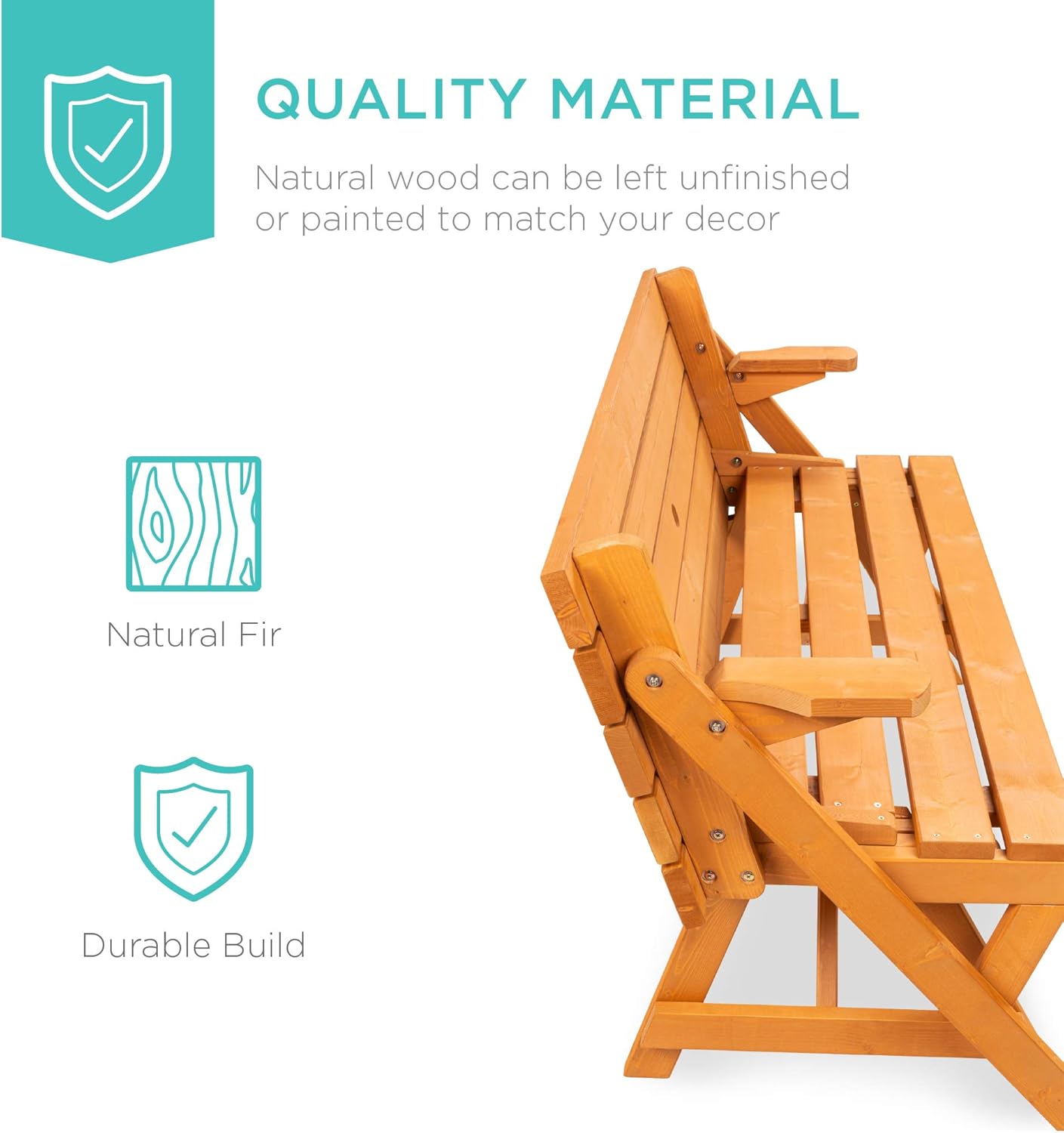 2-in-1 Picnic Table