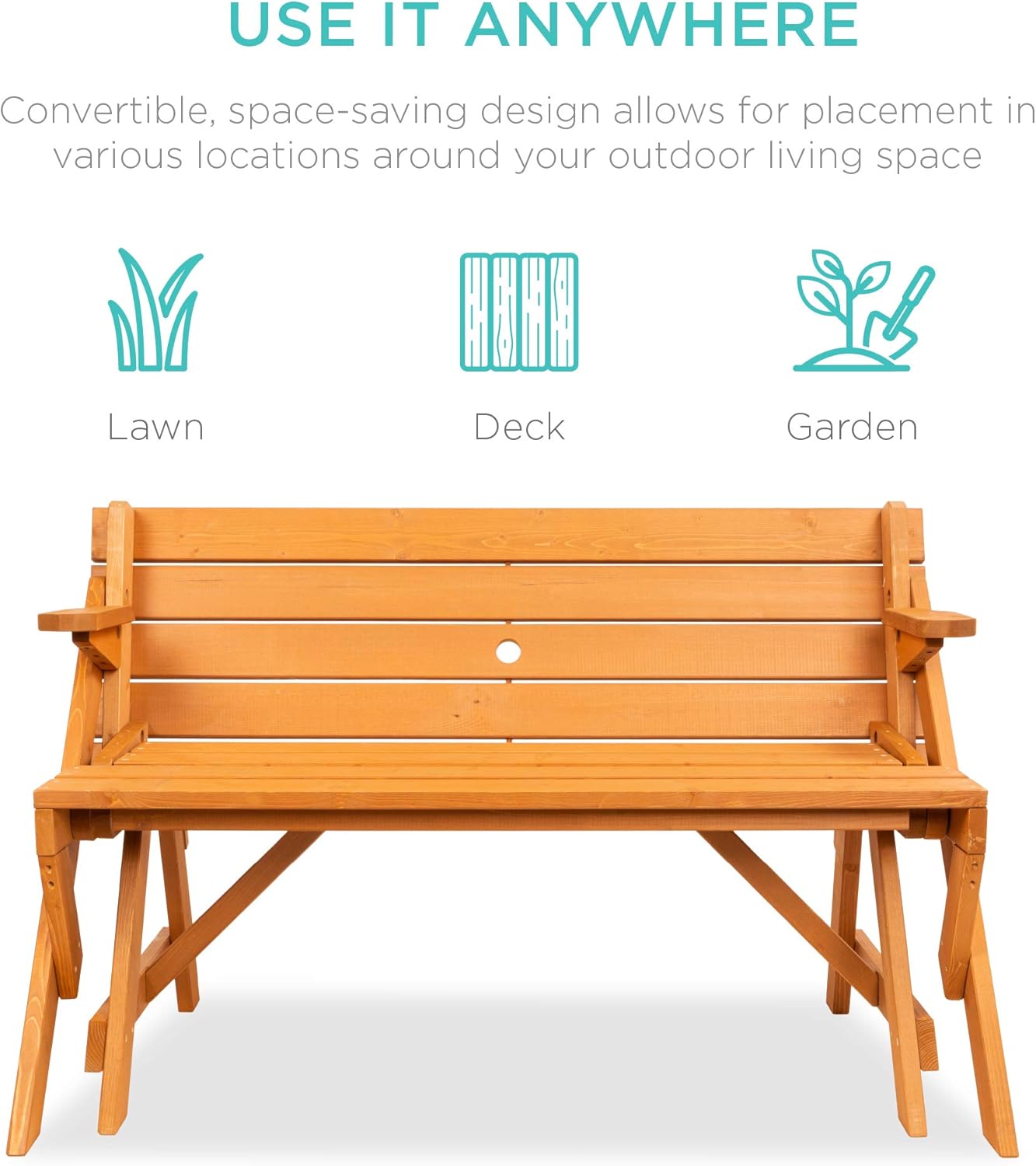 2-in-1 Picnic Table