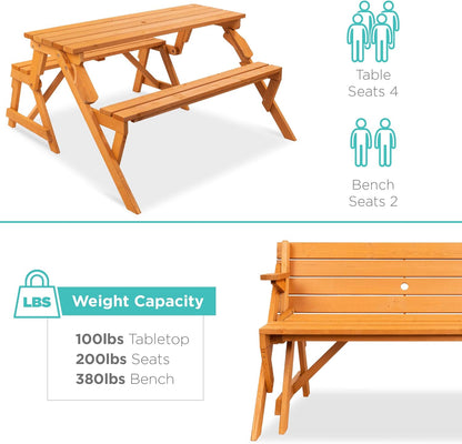 2-in-1 Picnic Table
